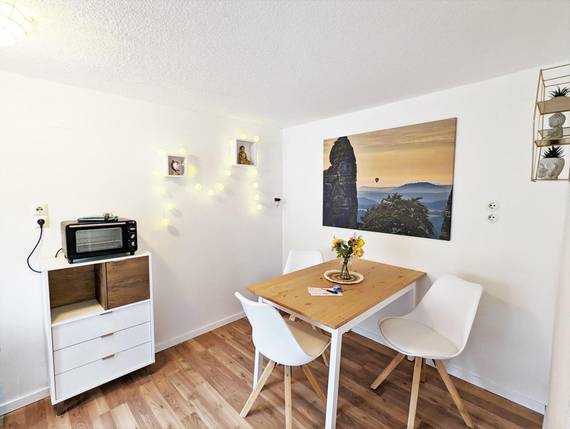 L1 - Urlaubsmagie - Wohnung Fuer 3P Am Wanderweg Sebnitz Dış mekan fotoğraf